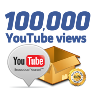 Buy Real 100,000 Youtube Views One Hundred thousand YouTube views